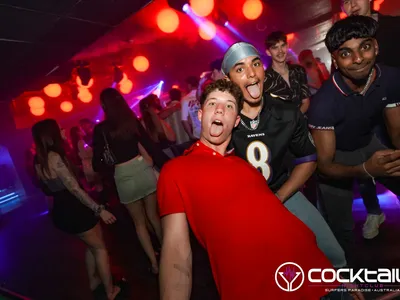 A professional photo of guests enjoying themselves at Cocktails Nightclub from our gallery.