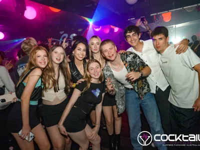 A professional photo of guests enjoying themselves at Cocktails Nightclub from our gallery.