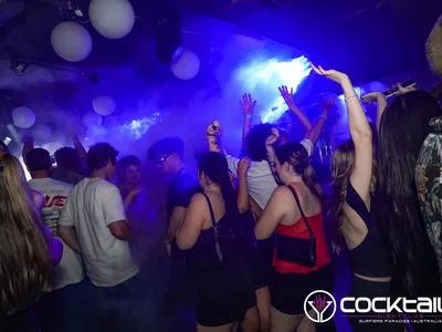 A professional photo of guests enjoying themselves at Cocktails Nightclub from our gallery.