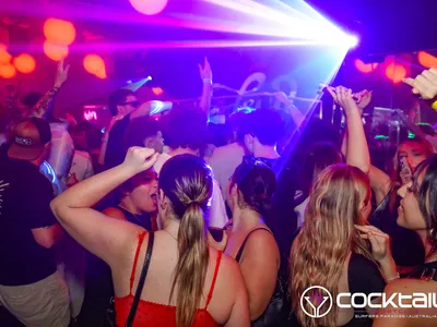 A professional photo of guests enjoying themselves at Cocktails Nightclub from our gallery.