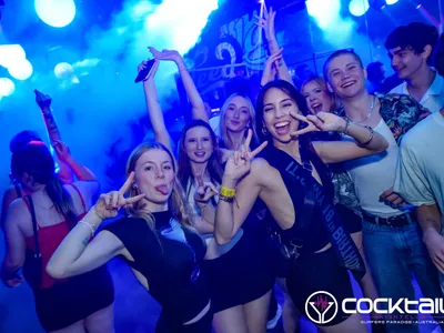 A professional photo of guests enjoying themselves at Cocktails Nightclub from our gallery.