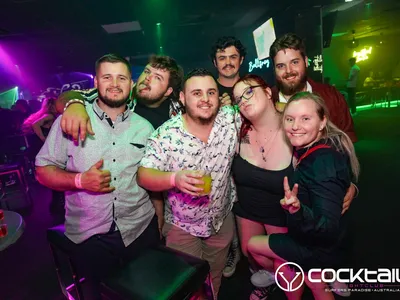 A professional photo of guests enjoying themselves at Cocktails Nightclub from our gallery.