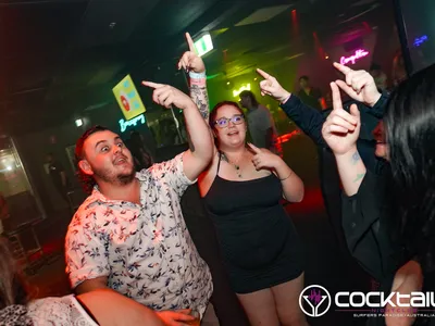 A professional photo of guests enjoying themselves at Cocktails Nightclub from our gallery.