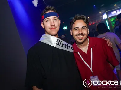 A professional photo of guests enjoying themselves at Cocktails Nightclub from our gallery.