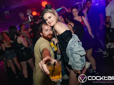 A professional photo of guests enjoying themselves at Cocktails Nightclub from our gallery.