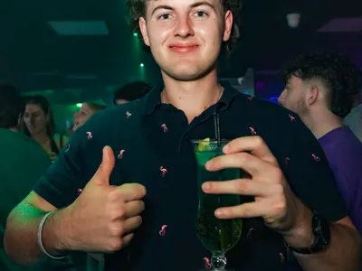 A professional photo of guests enjoying themselves at Cocktails Nightclub from our gallery.