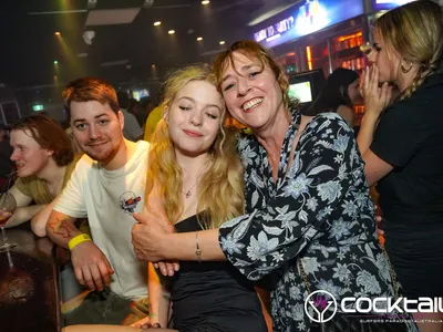 A professional photo of guests enjoying themselves at Cocktails Nightclub from our gallery.