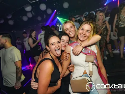 A professional photo of guests enjoying themselves at Cocktails Nightclub from our gallery.