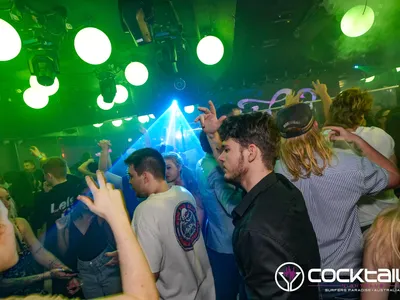 A professional photo of guests enjoying themselves at Cocktails Nightclub from our gallery.