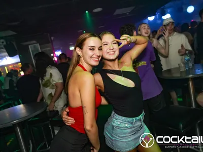 A professional photo of guests enjoying themselves at Cocktails Nightclub from our gallery.