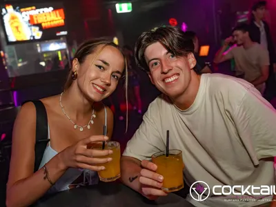 A professional photo of guests enjoying themselves at Cocktails Nightclub from our gallery.