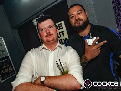 A professional photo of guests enjoying themselves at Cocktails Nightclub from our gallery.