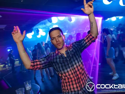 A professional photo of guests enjoying themselves at Cocktails Nightclub from our gallery.