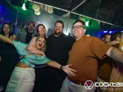 A professional photo of guests enjoying themselves at Cocktails Nightclub from our gallery.