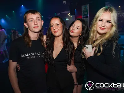 A professional photo of guests enjoying themselves at Cocktails Nightclub from our gallery.