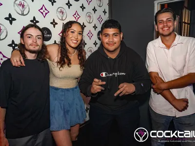 A professional photo of guests enjoying themselves at Cocktails Nightclub from our gallery.