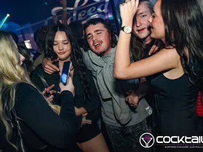 A professional photo of guests enjoying themselves at Cocktails Nightclub from our gallery.