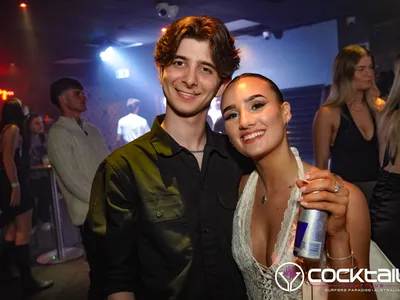 A professional photo of guests enjoying themselves at Cocktails Nightclub from our gallery.