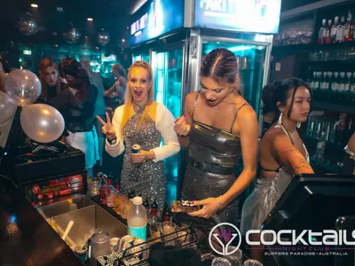 A professional photo of guests enjoying themselves at Cocktails Nightclub from our gallery.