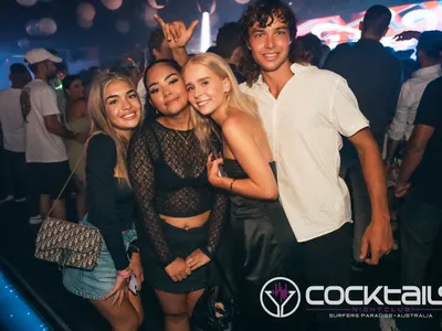 A professional photo of guests enjoying themselves at Cocktails Nightclub from our gallery.