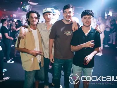 A professional photo of guests enjoying themselves at Cocktails Nightclub from our gallery.