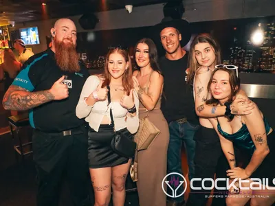 A professional photo of guests enjoying themselves at Cocktails Nightclub from our gallery.