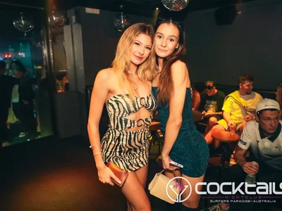 A professional photo of guests enjoying themselves at Cocktails Nightclub from our gallery.