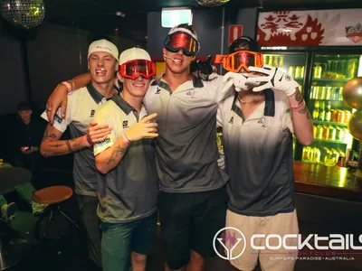 A professional photo of guests enjoying themselves at Cocktails Nightclub from our gallery.