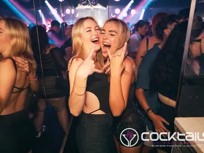 A professional photo of guests enjoying themselves at Cocktails Nightclub from our gallery.