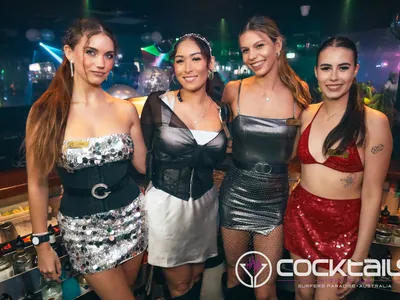 A professional photo of guests enjoying themselves at Cocktails Nightclub from our gallery.