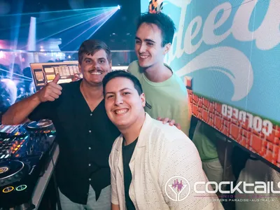 A professional photo of guests enjoying themselves at Cocktails Nightclub from our gallery.