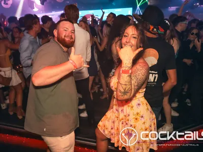 A professional photo of guests enjoying themselves at Cocktails Nightclub from our gallery.