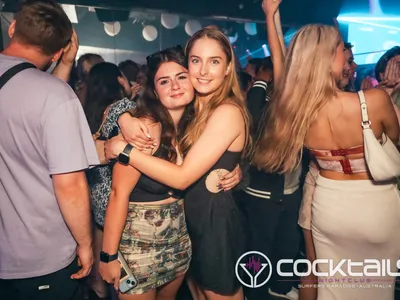 A professional photo of guests enjoying themselves at Cocktails Nightclub from our gallery.