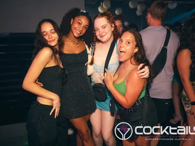 A professional photo of guests enjoying themselves at Cocktails Nightclub from our gallery.