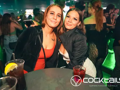 A professional photo of guests enjoying themselves at Cocktails Nightclub from our gallery.