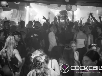 A professional photo of guests enjoying themselves at Cocktails Nightclub from our gallery.