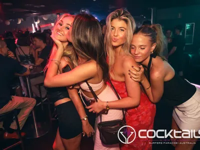 A professional photo of guests enjoying themselves at Cocktails Nightclub from our gallery.