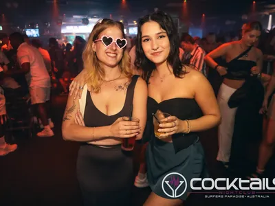 A professional photo of guests enjoying themselves at Cocktails Nightclub from our gallery.