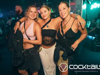 A professional photo of guests enjoying themselves at Cocktails Nightclub from our gallery.