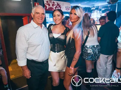 A professional photo of guests enjoying themselves at Cocktails Nightclub from our gallery.