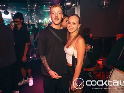 A professional photo of guests enjoying themselves at Cocktails Nightclub from our gallery.