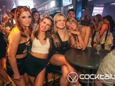 A professional photo of guests enjoying themselves at Cocktails Nightclub from our gallery.