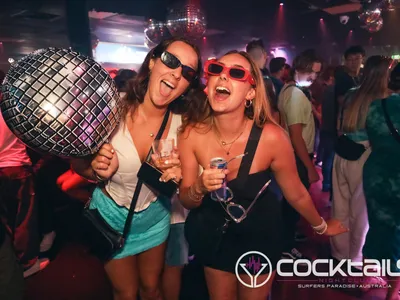 A professional photo of guests enjoying themselves at Cocktails Nightclub from our gallery.