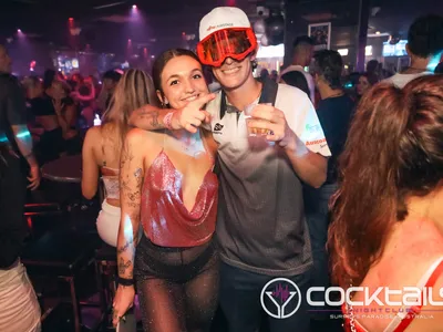 A professional photo of guests enjoying themselves at Cocktails Nightclub from our gallery.