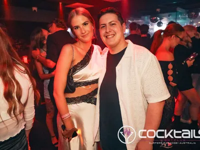 A professional photo of guests enjoying themselves at Cocktails Nightclub from our gallery.