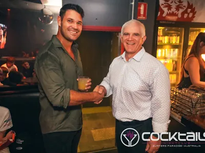 A professional photo of guests enjoying themselves at Cocktails Nightclub from our gallery.