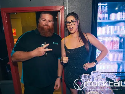 A professional photo of guests enjoying themselves at Cocktails Nightclub from our gallery.