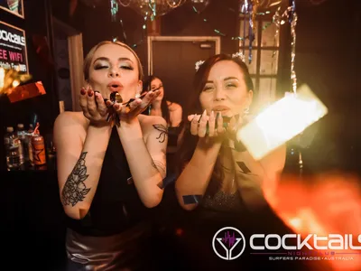 A professional photo of guests enjoying themselves at Cocktails Nightclub from our gallery.