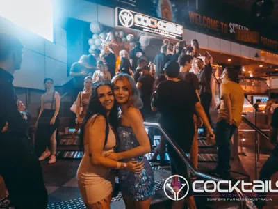 A professional photo of guests enjoying themselves at Cocktails Nightclub from our gallery.