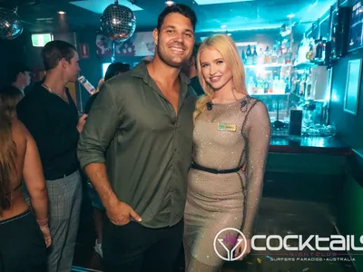 A professional photo of guests enjoying themselves at Cocktails Nightclub from our gallery.